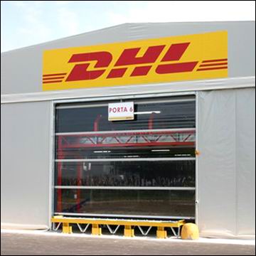 DITEC gyorskapuk a DHL logisztikai központjában