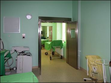 Rozsdamentes kórházi ajtó, rozsdamentes műtőajtó - Árpád kórház